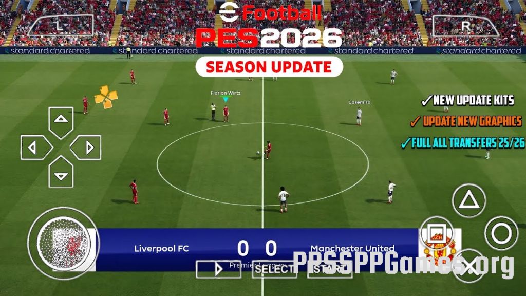 PES 2026 PPSSPP Zip file download