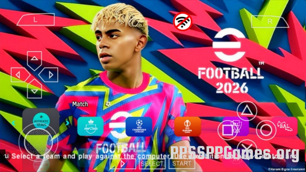 eFootball 2026 PPSSPP