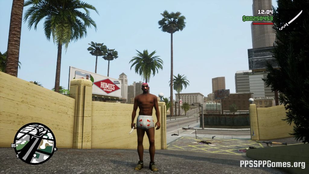 download GTA San Andreas for PPSSPP on Android